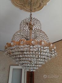 lampadario a cascata  euro 300