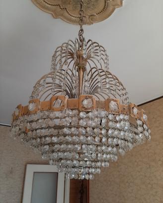 lampadario a cascata  euro 300