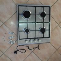 piastra cottura da incasso a gas