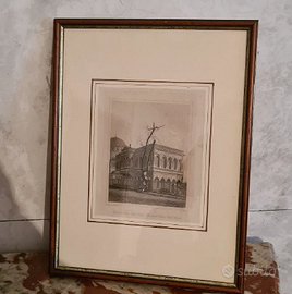 Stampa vedutistica "Porta Altinia" (Treviso)