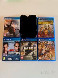 Lotto 5 giochi PS4