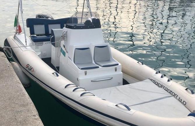 Gommone 6,20 mt avila velociraptor+suzuki 175