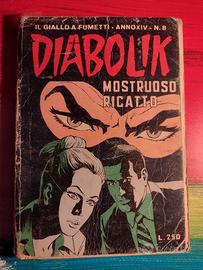 DIABOLIK Mostruoso Ricatto - anno XIV - n.8 Ginko