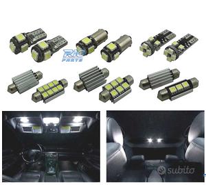 KIT 17 LAMPADE LED INTERNE PER AUDI A4 S4 B5 SEDAN