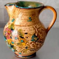 Vintage piccola brocca decorativa AC "F'