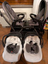 Passeggino gemellare-fratellare Peg Perego