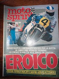 Rivista MOTOSPRINT numero 25 del 1985