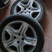 cerchi + pneumarici 205-55r16 e 185-60r15