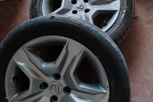 cerchi + pneumarici 205-55r16 e 185-60r15