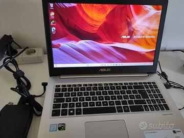 Notebook Asus i7 Nvidia 1050 Ram 16 gb