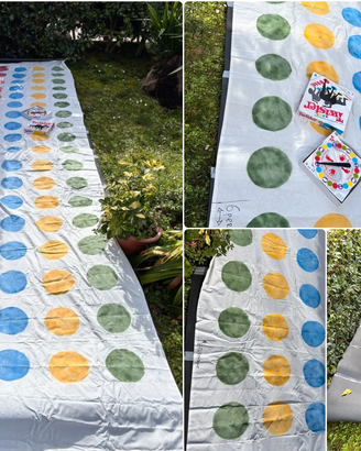 GIOCO Twister MAXI artigianale fino a 18 persone