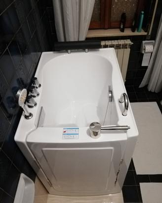 vasca da bagno per anziani e disabili