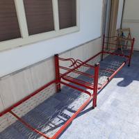 Letto a castello modulare + die reti singole