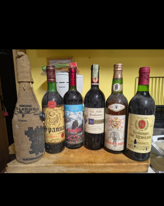lotto 6 bottiglie vino