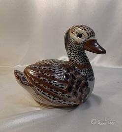 Papera in ceramica artistica messicana realizzata