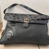 Borsa Jean Michel by Miceli vintage – pelle nera