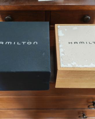 Scatola orologio Hamilton 