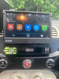 Stereo auto con schermo a scomparsa