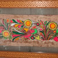 Quadro con dipinto Messicano 