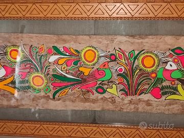 Quadro con dipinto Messicano 