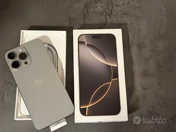 Iphone 16 Pro Max 256gb Titanium Silver PERFETTO