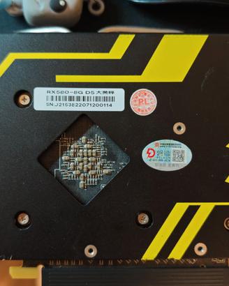 Scheda Video PELADN AMD Radeon RX 580 8GB GDDR5