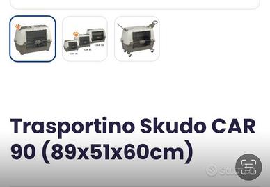 Trasportino skudo car 90