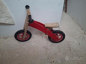 bicicletta legno bambini