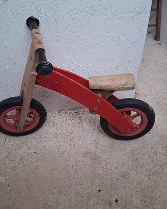 bicicletta legno bambini