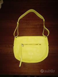Borsa in pelle gialla Patrizia Pepe 