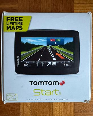 TomTom Start 20 M - Western Europe - Mappe a Vita