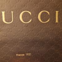 borsa shopper GUCCI carta