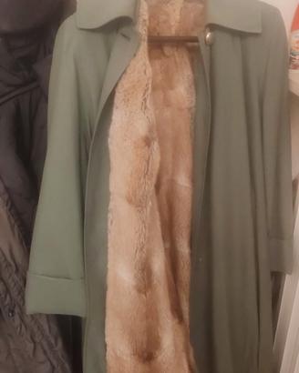 Soprabito con interno pelliccia staccabile  XL