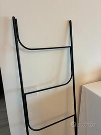Porta asciugamano nero