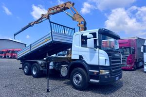 Scania P380 ribaltabile e gru con JIB 2007