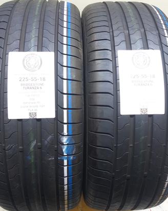 2 GOMME 225 55 18 BRIDGESTONE A76846