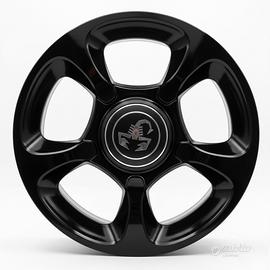 4 Cerchi da 17' in Lega - Abarth Fiat - 500 Abarth