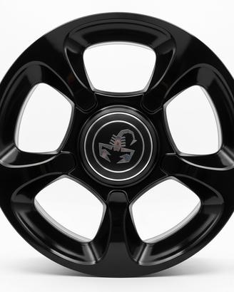 4 Cerchi da 17' in Lega - Abarth Fiat - 500 Abarth