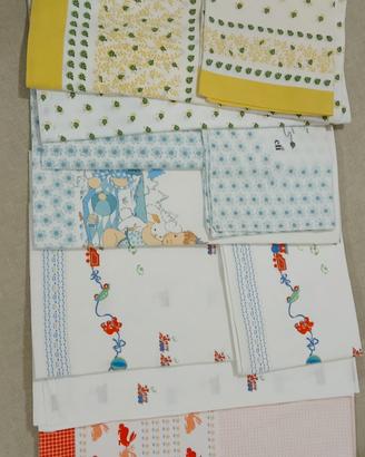 lenzuolini bimbo/a lettino