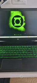 pc portatile Gaming Hp Green Full HD 