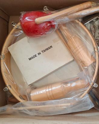 Box con strumenti a percussione professionali 