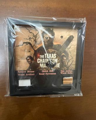 Texas Chainsaw Massacre reliquia set film 1974