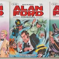 ALAN FORD prima serie n°665, 666, 667