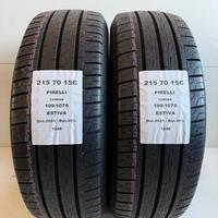 2 gomme 215 70 15c pirelli a1248