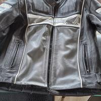 Giubbotto moto pelle