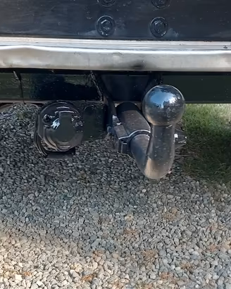 Gancio traino toyota lj70 faro quadro