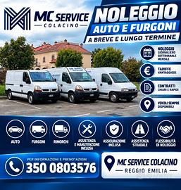 Noleggio furgoni e auto 