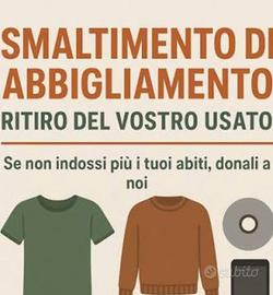 raccolta abbigliamento 