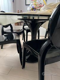 Tavolo disign e 6 sedie