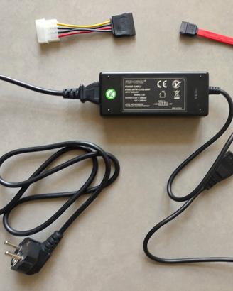 Alimentatore esterno per HDD IDE o SATA